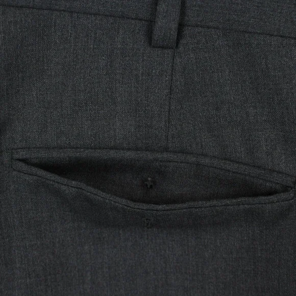 Ermenegildo Zegna Wool Two Piece Suit Size 66R (~52R US) In Solid Gray